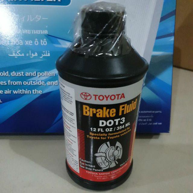 Toyota brake fluid