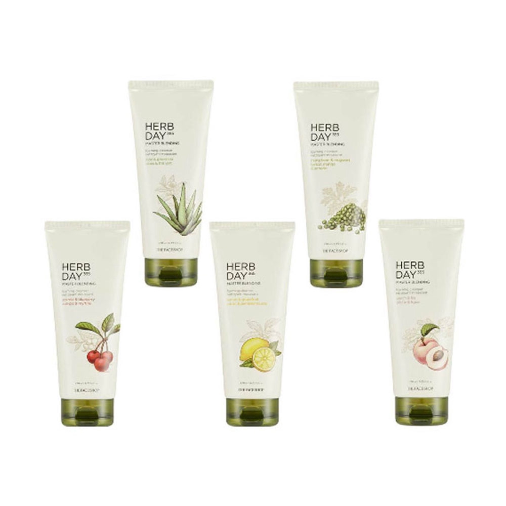 The Face Shop Herb Day 365 Cleansing Foam 170ml Shopee Malaysia