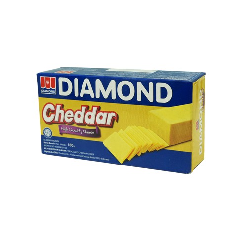 Diamond Cheddar Cheese 180g Shopee Malaysia