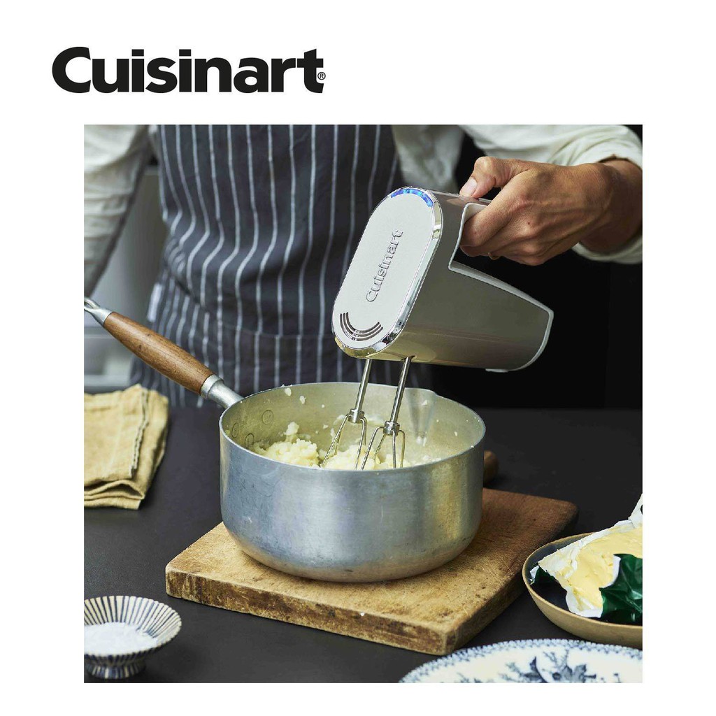 100% ORIGINAL CUISINART Cordless Hand Mixer RHM100U (Champagne Gold)  300w Power Mixer