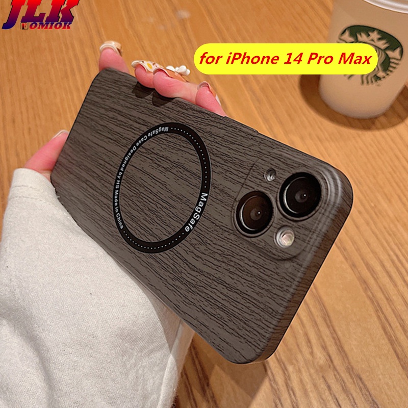 [JLK] Wood Grain UltraThin Phone Case for iPhone 14 13 Pro
