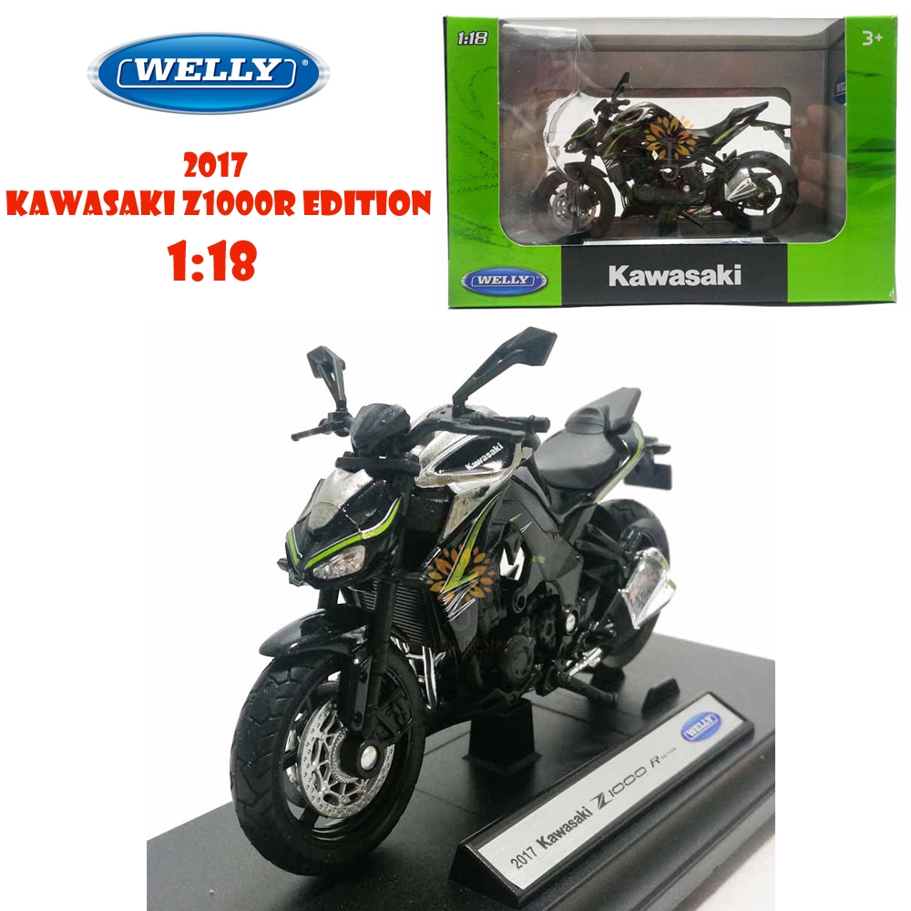 nød Kænguru Skinnende Welly 1:18 Die-cast 2017 Kawasaki Z1000 R Edition Motorcycle Model with Box  Collection Christmas New Gift Black | Shopee Malaysia