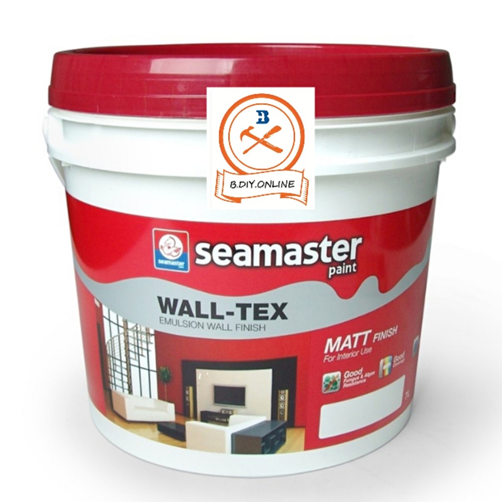 Part 2 -Seamaster Wall-Tex Emulsion Paint 7700 - For Interior Wall ...