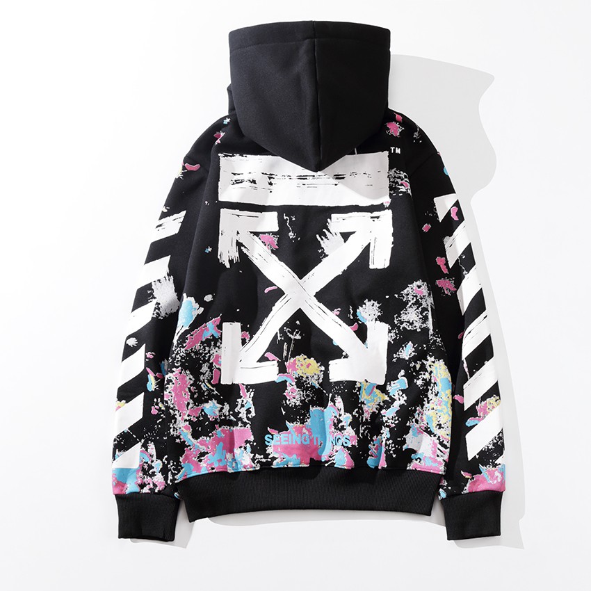 off white starry sky hoodie