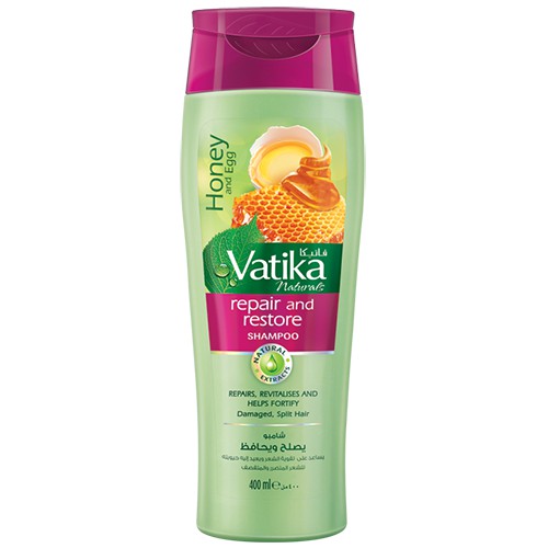 Vatika Repair Restore Shampoo Conditioner Natural Honey Egg Hair