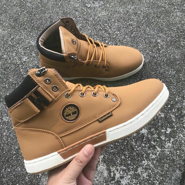 high cut timberland boots