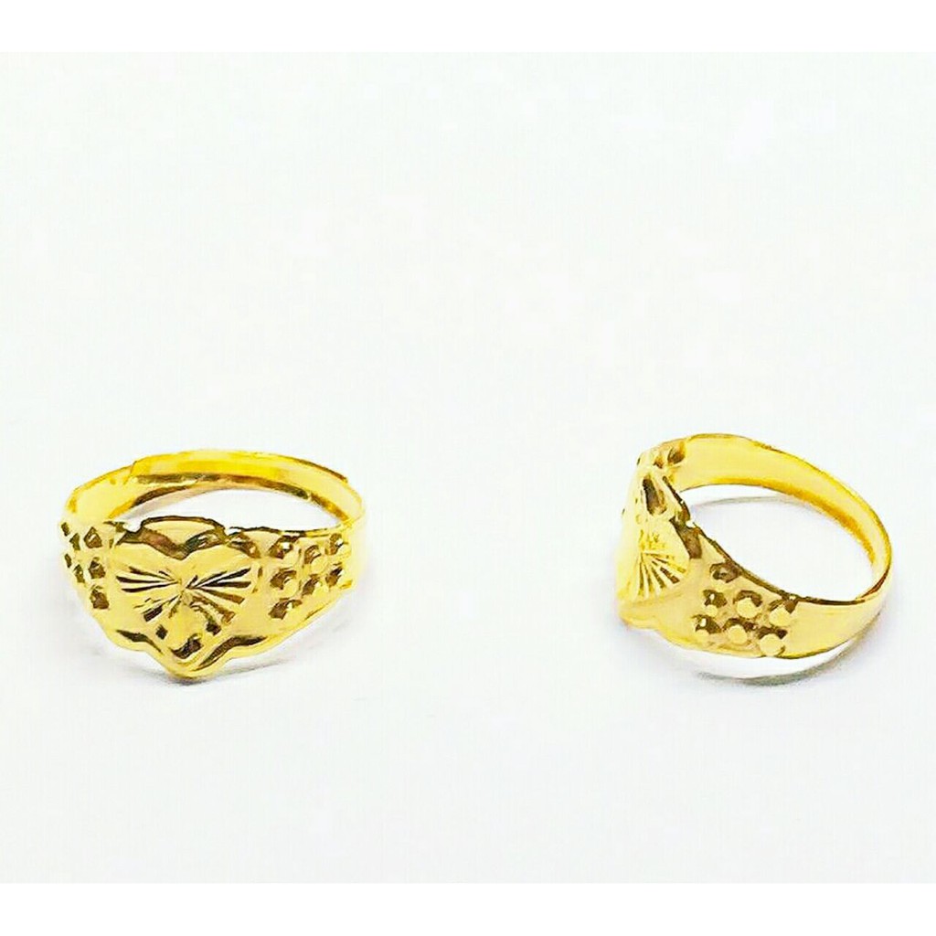  ORIGINAL GOLD 916 Baby Ring Adjustable Cincin  Baby Budak 