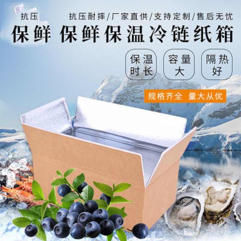 [ READY STOCK ] Customized folding aluminum foil insulation carton cold ...