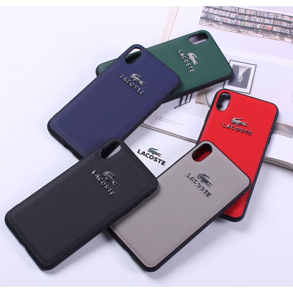 French Brand Lacoste Soft Case Counter Quality Luxury Mobile Phone Case Suitable For Iphone12 12pro 12promax Iphone11 11pro 11promax Iphone 8 7 6 6s Plus X Xs Max Xr Shopee Malaysia