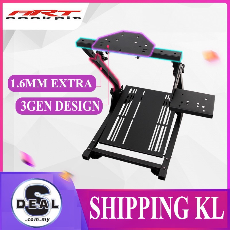 Foldable rack art cockpit sim racing rack gen 3 x cockpit foldable ...