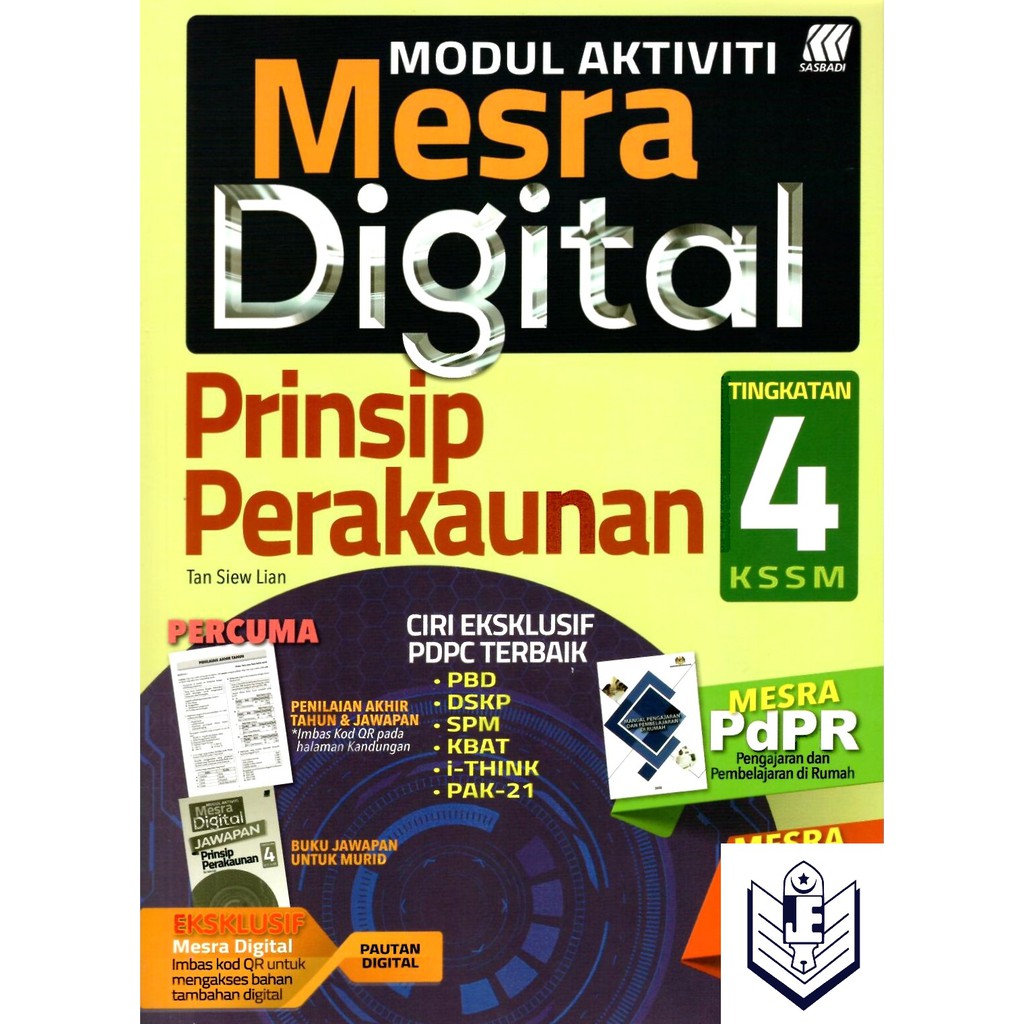 Sasbadi Modul Aktiviti Mesra Digital Prinsip Perakaunan Tingkatan 4 Shopee Malaysia