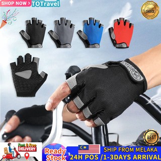 New Cycling Gloves Bicycle Gloves Bike mitten Anti Slip Shock Breathable Half Finger Sports Accessories sarung tangan 手套