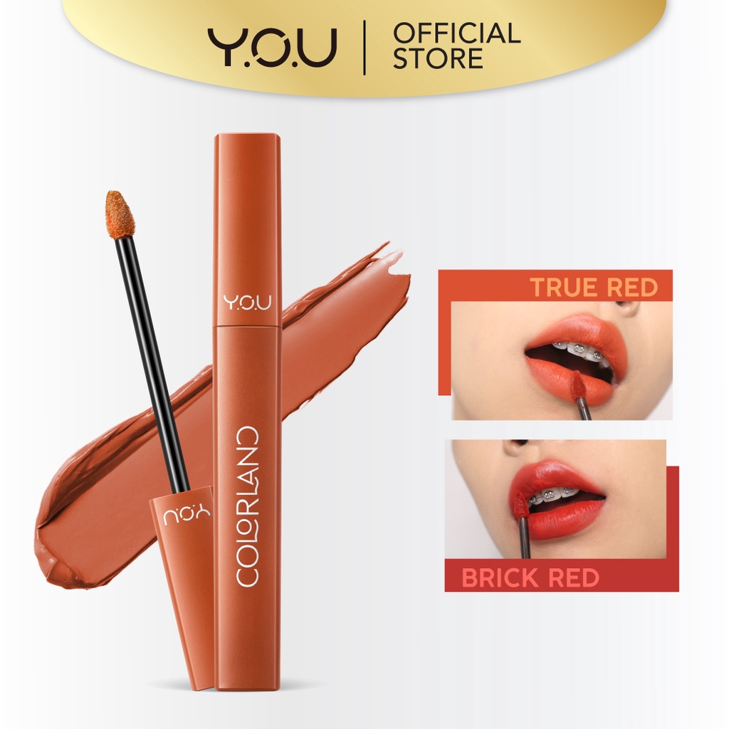 Y.O.U Colorland Powder Mousse Lip Stain All-day Lasting Lipstick
