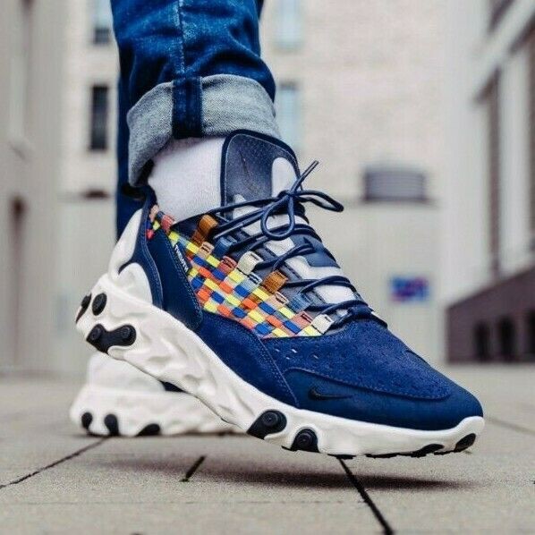 nike react sertu blackened blue