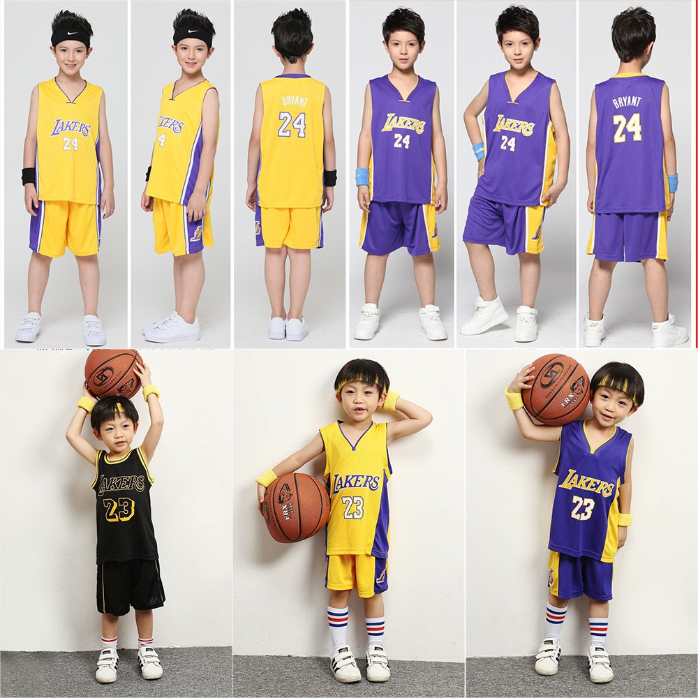 NBA original basketball jersey kids set 