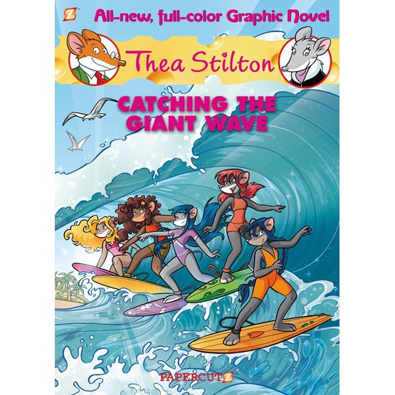 Thea Stilton Graphic Novels 4 Catching the Giant Wave