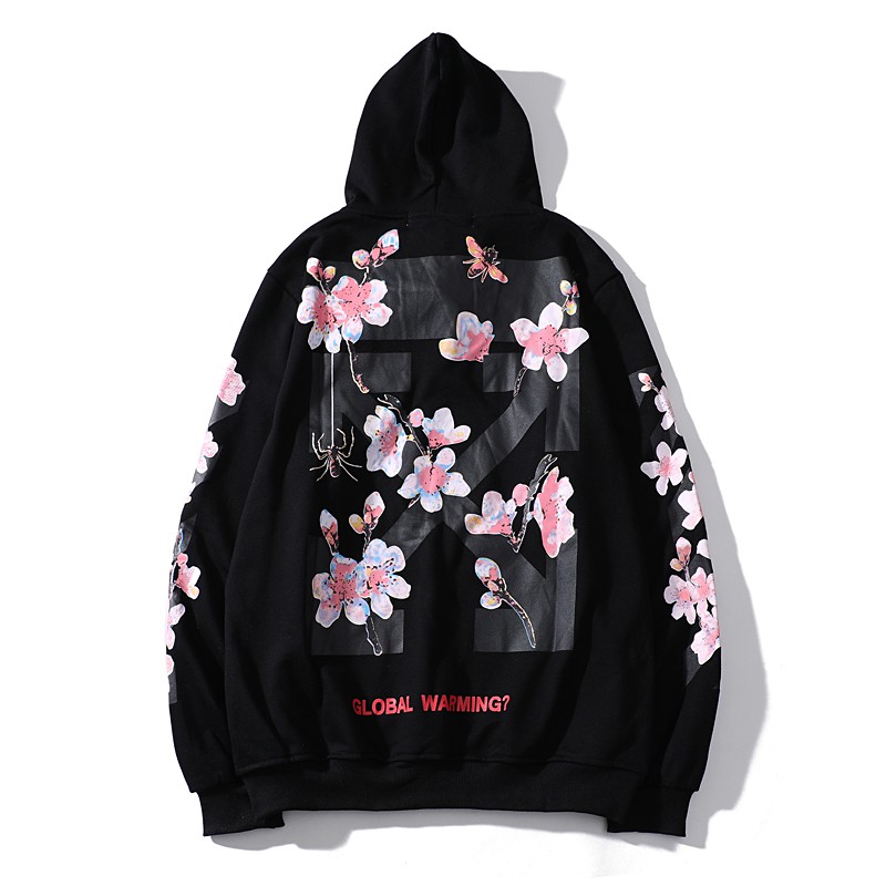 off white flower sweatshirt