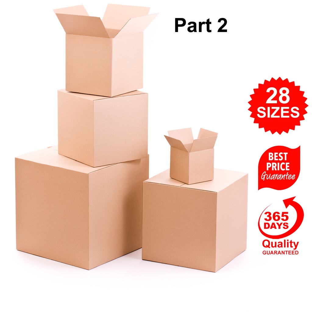 Bulk purchase. Small & Medium & Big Carton Box. 63 Sizes. Packaging Box