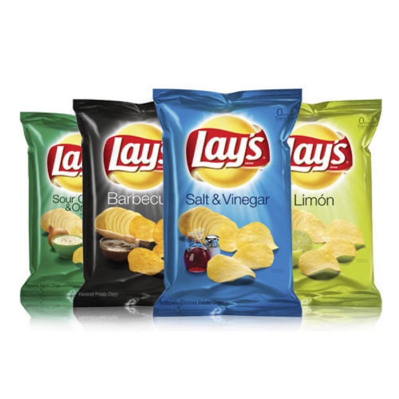 (original With Free Gift) Lay's Potato Chips Extra Bbq Classic Salt 