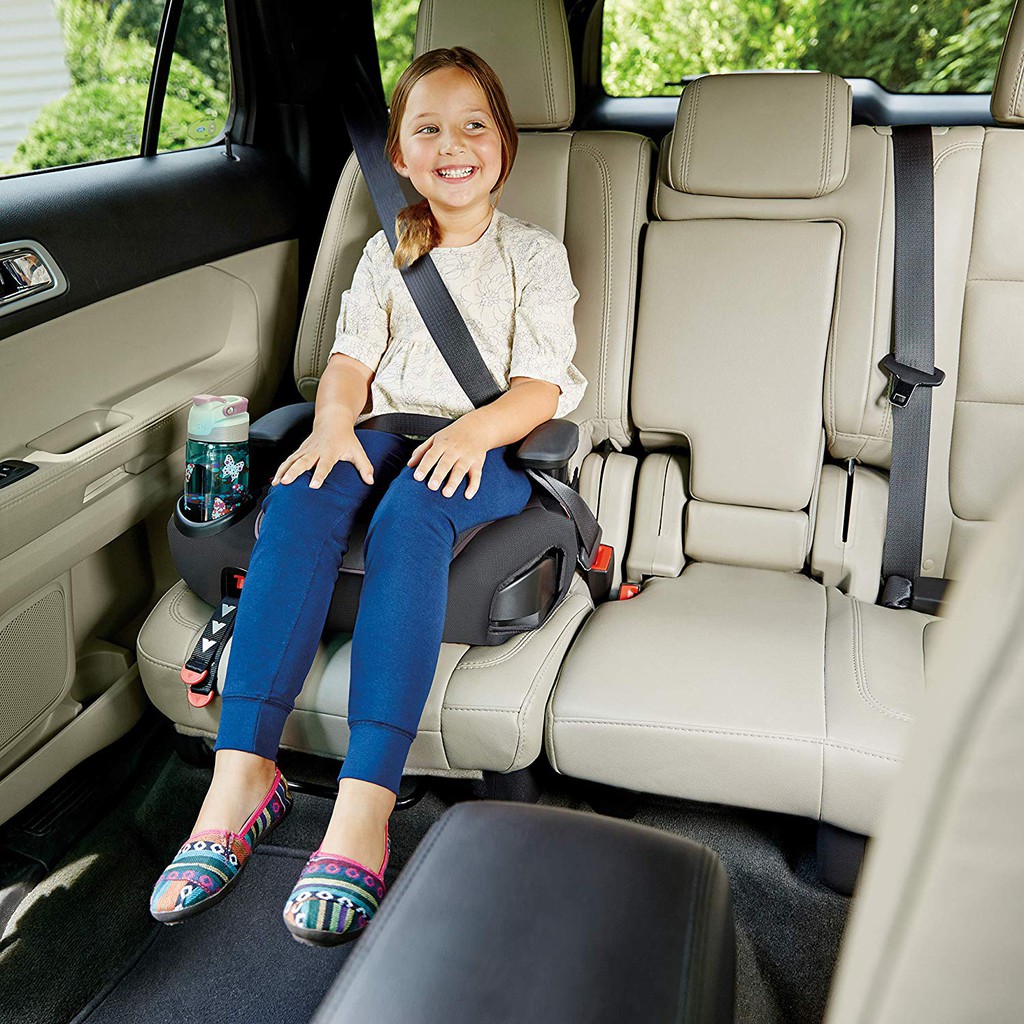 Kass Backless Booster Seat for Big Kids Transitioning to Vehicle Seat Belt Graco® TurboBooster® LX Backless Booster with Affix Latch 