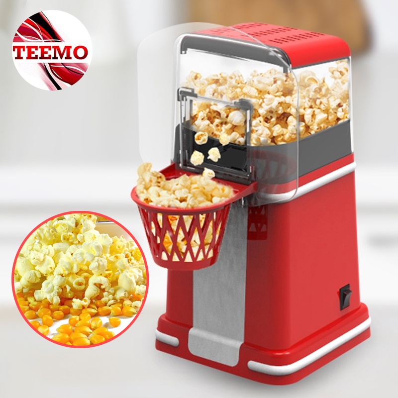 Teemo 1200W Popcorn Machine Household Snack Machine Snack Food Electrical Popcorn Maker