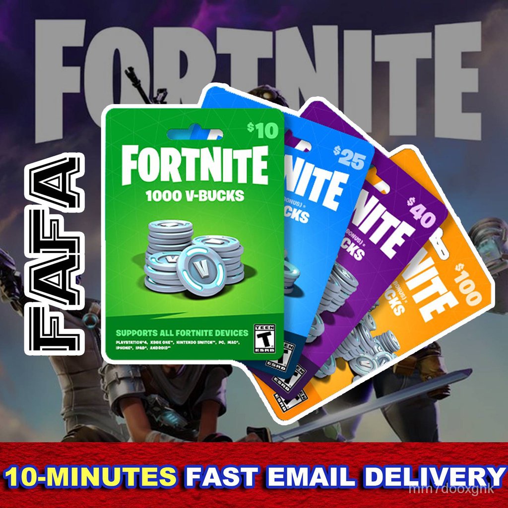 Buy Fast Delivery Fortnite Vbucks V Bucks Gift Card Code For Steam And Origin 1000 V 2800v 5000 V Seetracker Malaysia