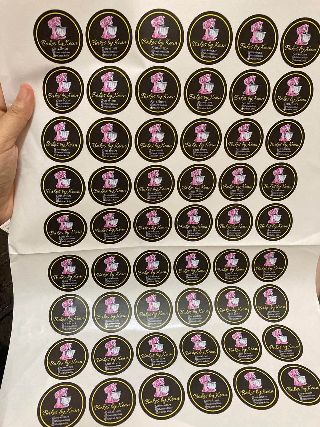 STICKER PRODUK LABEL STIKER MURAH 4CM 100pcs | Shopee Malaysia