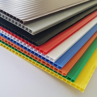 Pp Corrugated Plastic Cardboard Sheets Uk 25x50 cm (5mm Thick) | Shopee