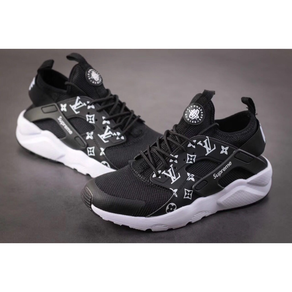 lv supreme nike huarache