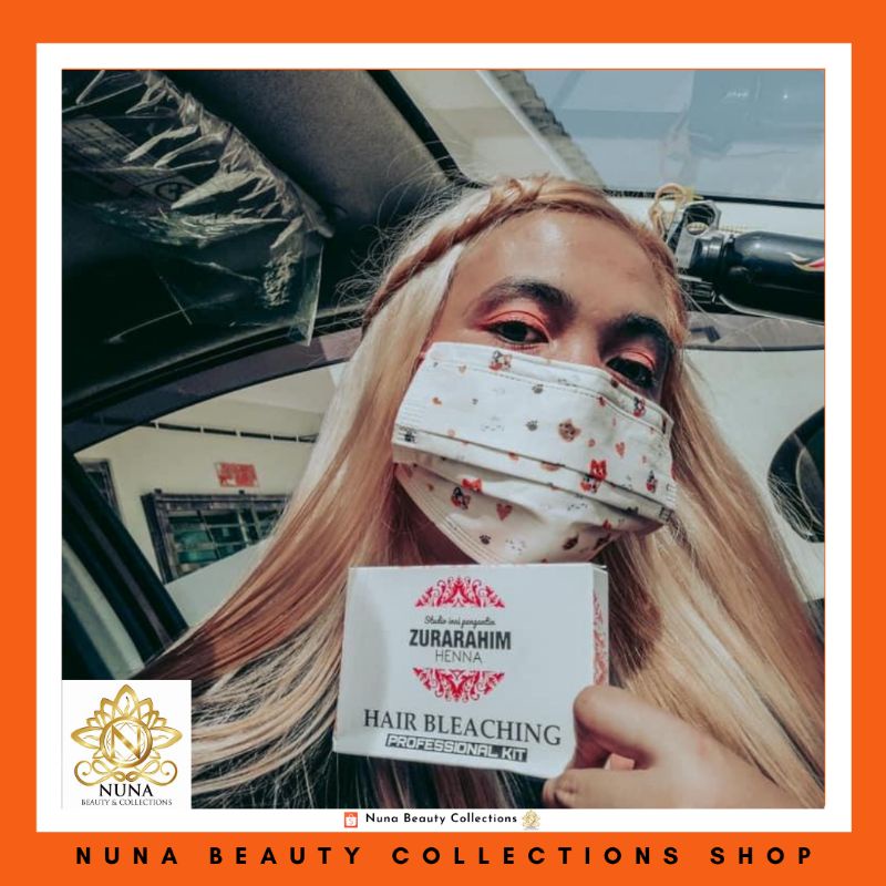 HOT ITEMZURARAHIMHENNA HAIR BLEACH PELUNTUR WARNA RAMBUT HOT ITEMZURARAHIMHENNA HAIR BLEACH PELUNTUR WARNA RAMBUT