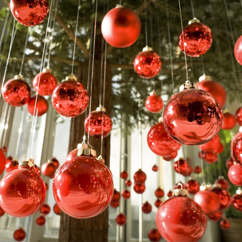 Christmas Decorations Lob Shop Windows Ceiling Hanging Ball