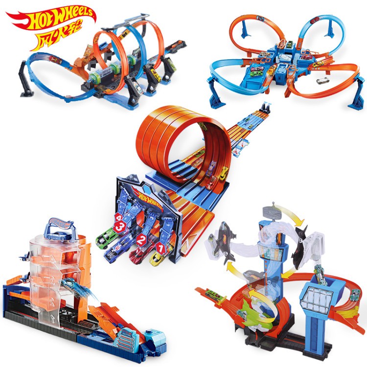 hot wheels rotating track