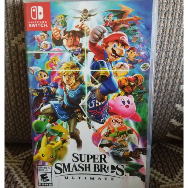 super smash bros used switch