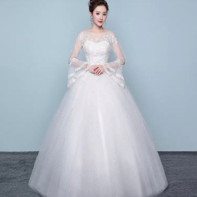 gaun wedding dress