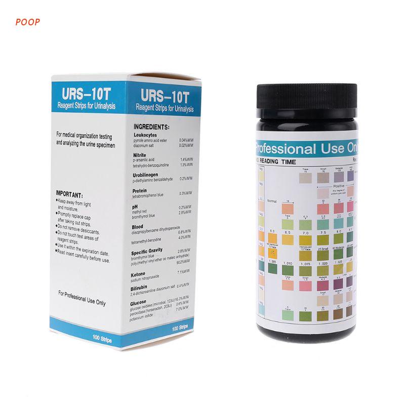 Durable Have Get Accurate Results WER 100 Strips URS-10T Urinalysis Reagent Test 10 Parameters Comprehensive Urine Es... - Image 3