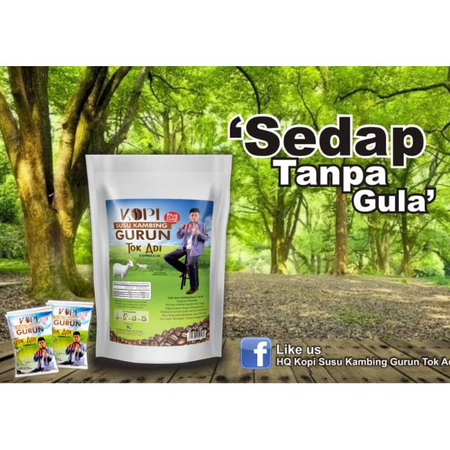 Manis Tanpa Gula Kopi Susu Kambing Gurun Tok Adi Baik Untuk Kencing Manis Shopee Malaysia