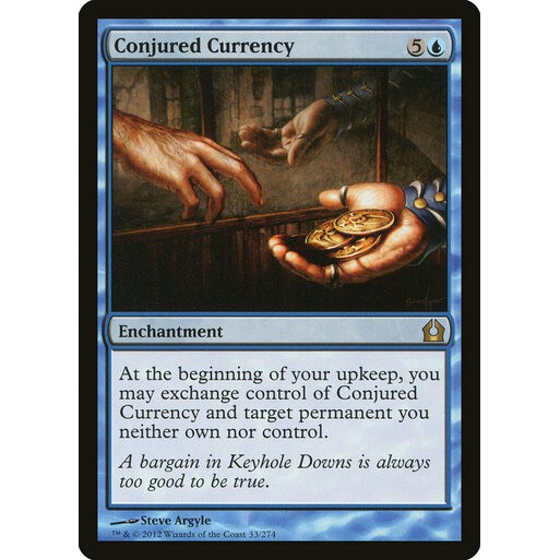 mtg magic Conjured Currency Return to Ravnica