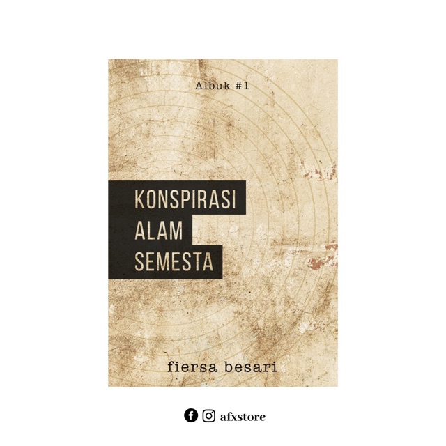 Konspirasi Alam Semesta By Fiersa Besari New Shopee Malaysia