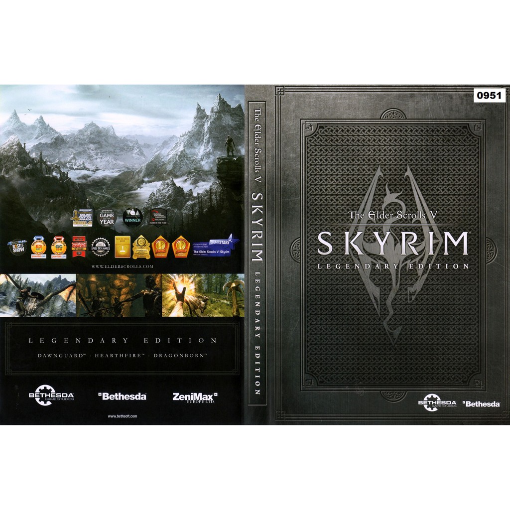 Pc The Elder Scrolls V Skyrim Legendary Edition Shopee Malaysia