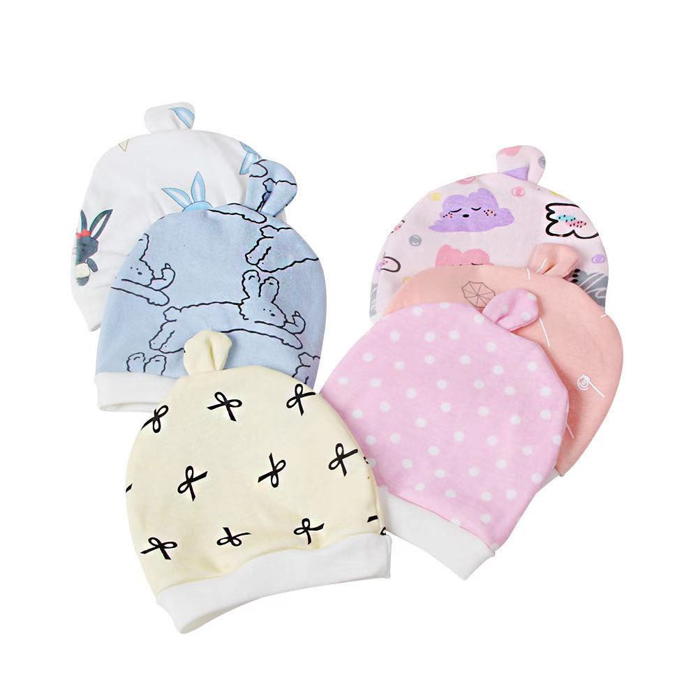 baby hat cap newborn Soft Cotton New born Hat girls boys cartoon animal cute kids children