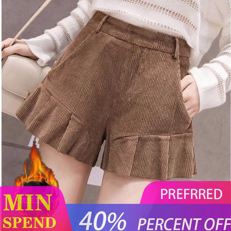 corduroy shorts womens high waisted
