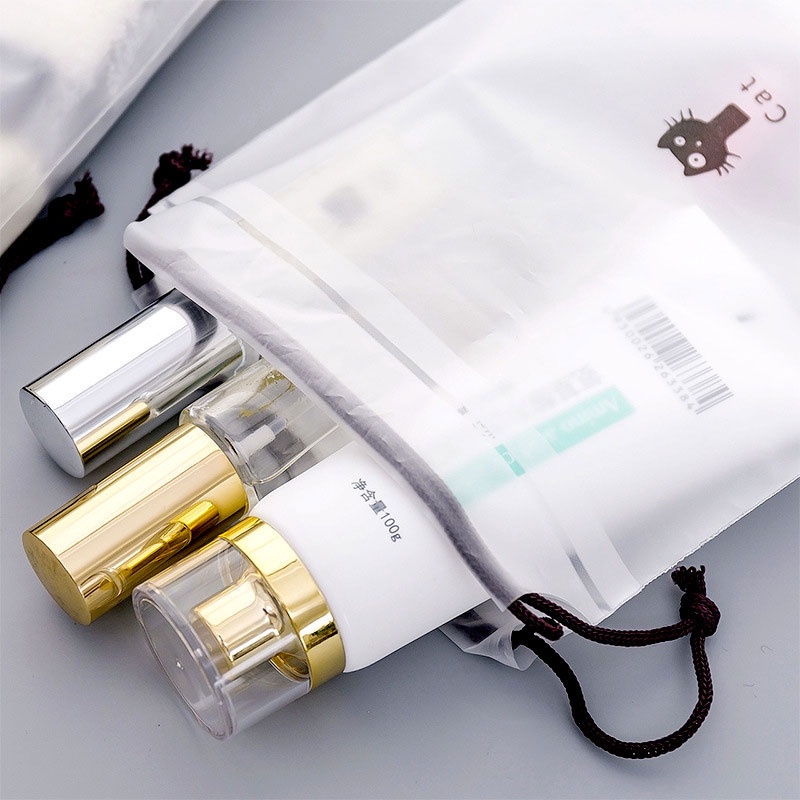 Waterproof Travel Cosmetic Bag Brown Bear Cat Drawstring Storage Clothes Storage Bag Door Gift Free Gift Bag Shoe Bag