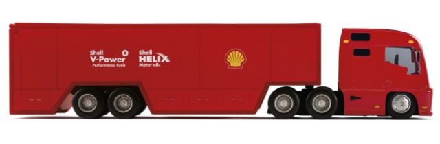 shell lorry toy