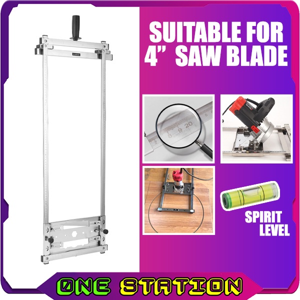 4 Inch Electric Circular Saw Base Wood Trimmer Base Circular Saw