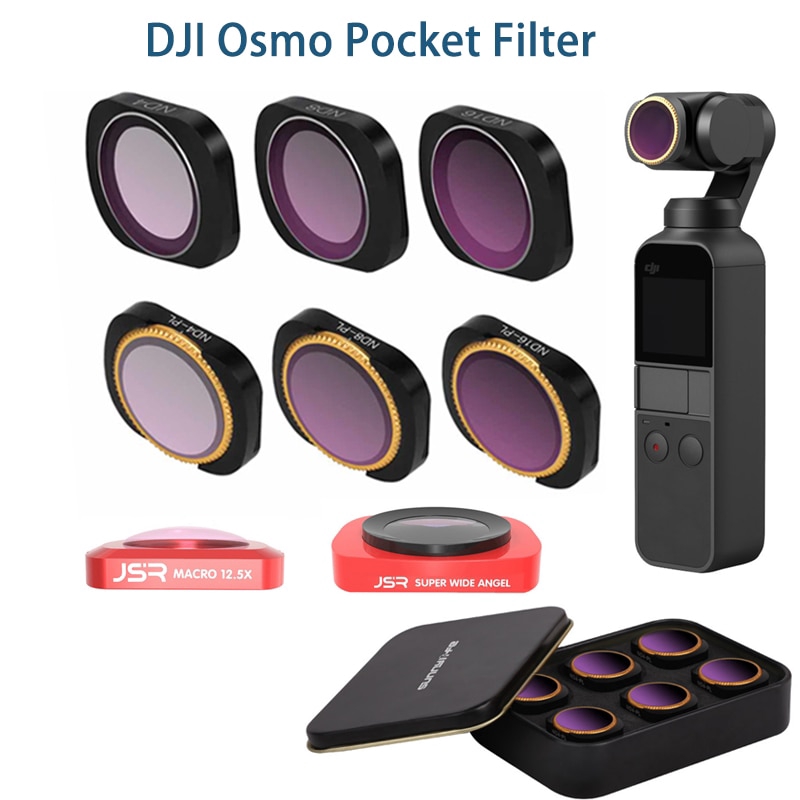 DJI osmo pocket filter ND CPL filters kit osmo pocket accessories polar