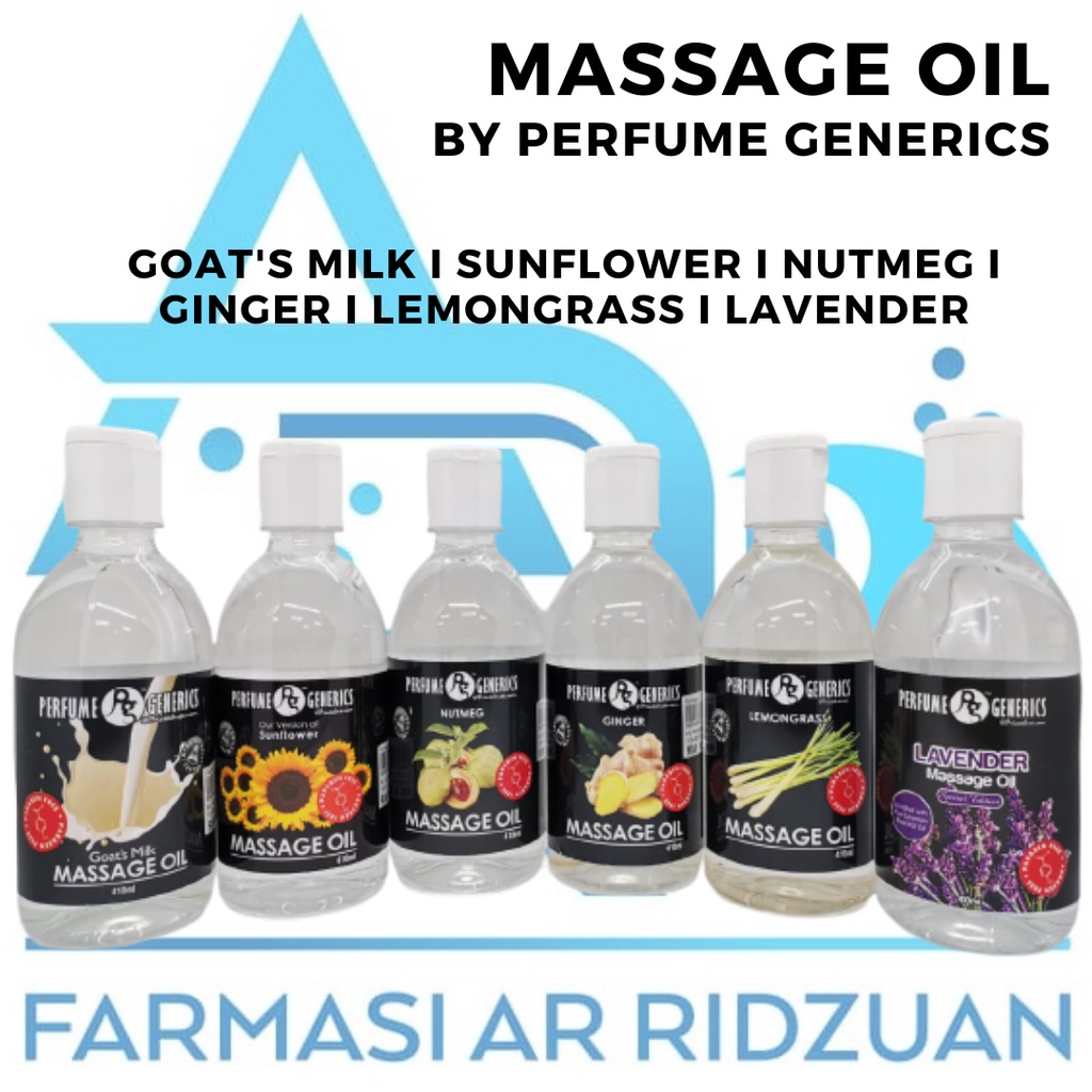 Perfume Generics Massage Oil 410ml Shopee Malaysia
