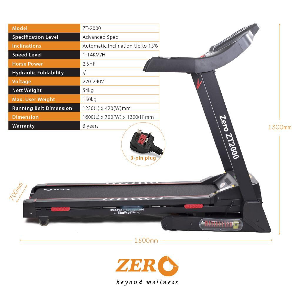 zero running machine