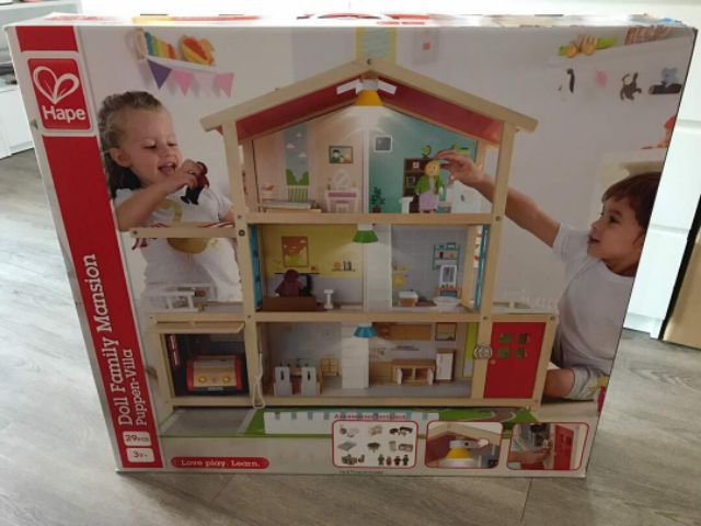 hape doll family mansion reviews