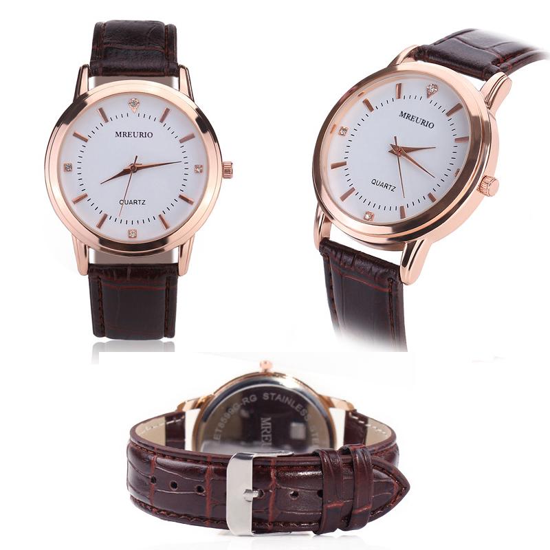 Mreurio Oumiya Quartz Leather Couple Watch Set | Shopee ...