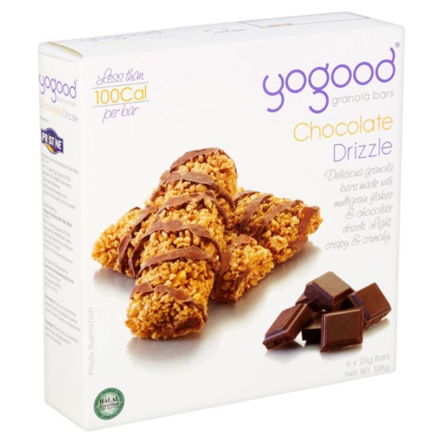 YOGOOD GRANOLA BAR 6 x 23g bars (138g)